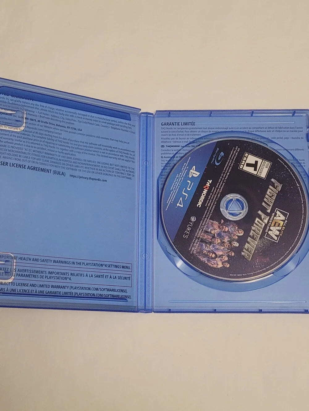 Sony Playstation 4 AEW: Fight Forever Game